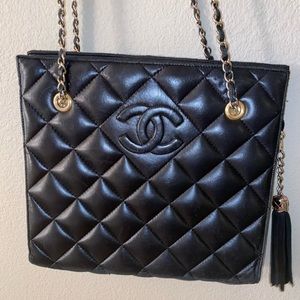 Black Chanel bag